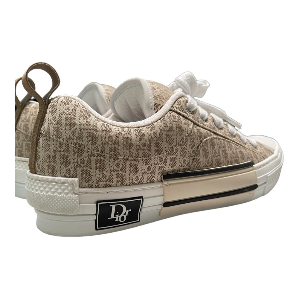 Dior B23 Skater Low Top Beige Dior Oblique Jacquar - Picture 9 of 13